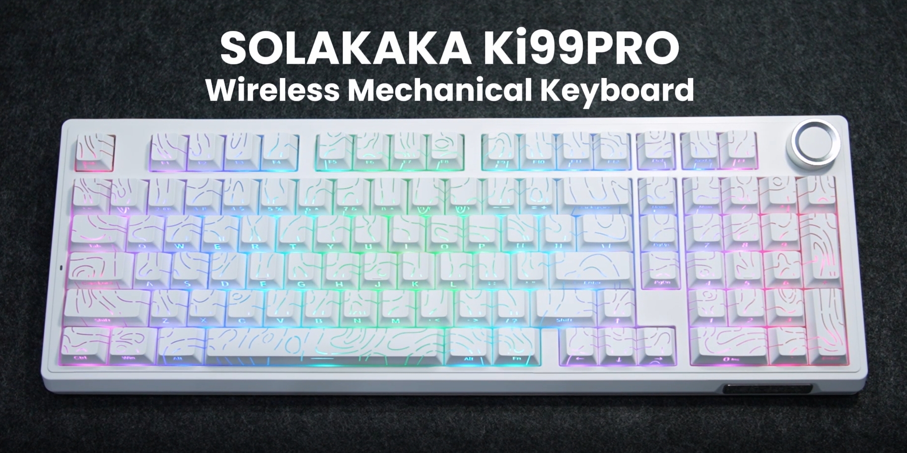 Amazon.com: SOLAKAKA KI99 Pro 96% Wireless Mechanical Keyboard
